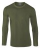 Softstyle Adult Long Sleeve T-Shirt med eget tryck, military green – Gildan