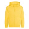 Gul Zip-Hoodie Barn med eget tryck