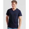 V-ringad T-shirt Herr (upp till 4XL)