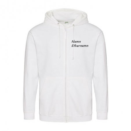 Ziphoodie Jarlaberg Vit