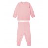Enfärgad Pyjamas Barn - Powder Pink