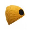 Circular Fashion Patch Beanie - Mustard