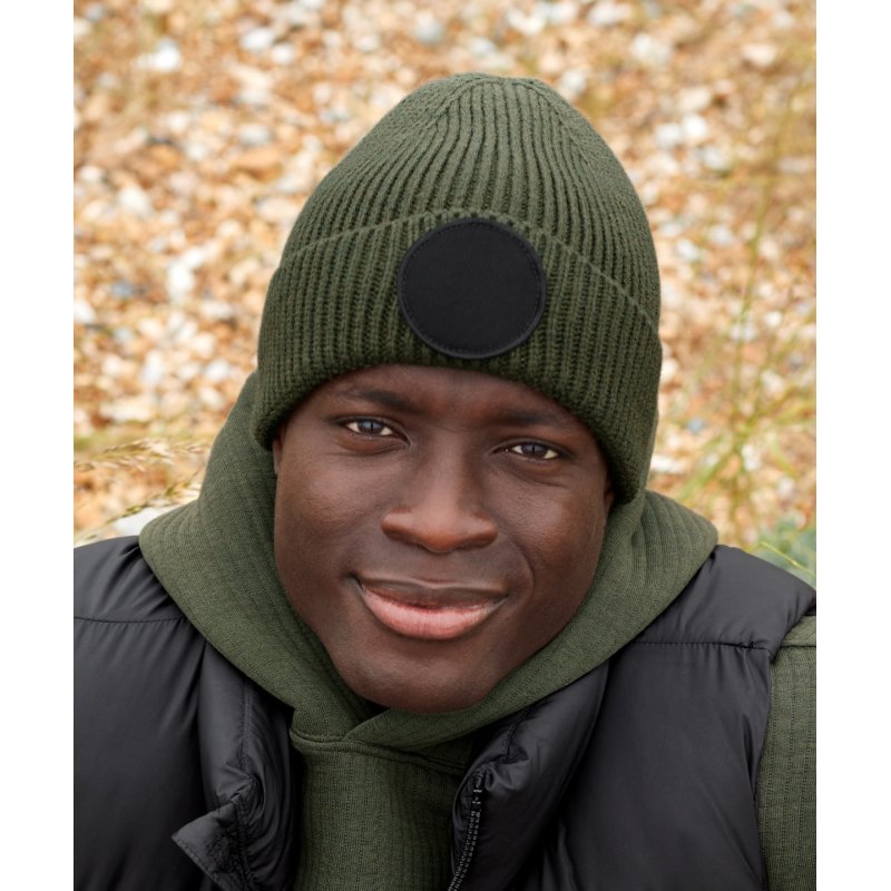 Circular Fashion Patch Beanie