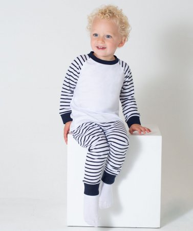 Randig Pyjamas Barn