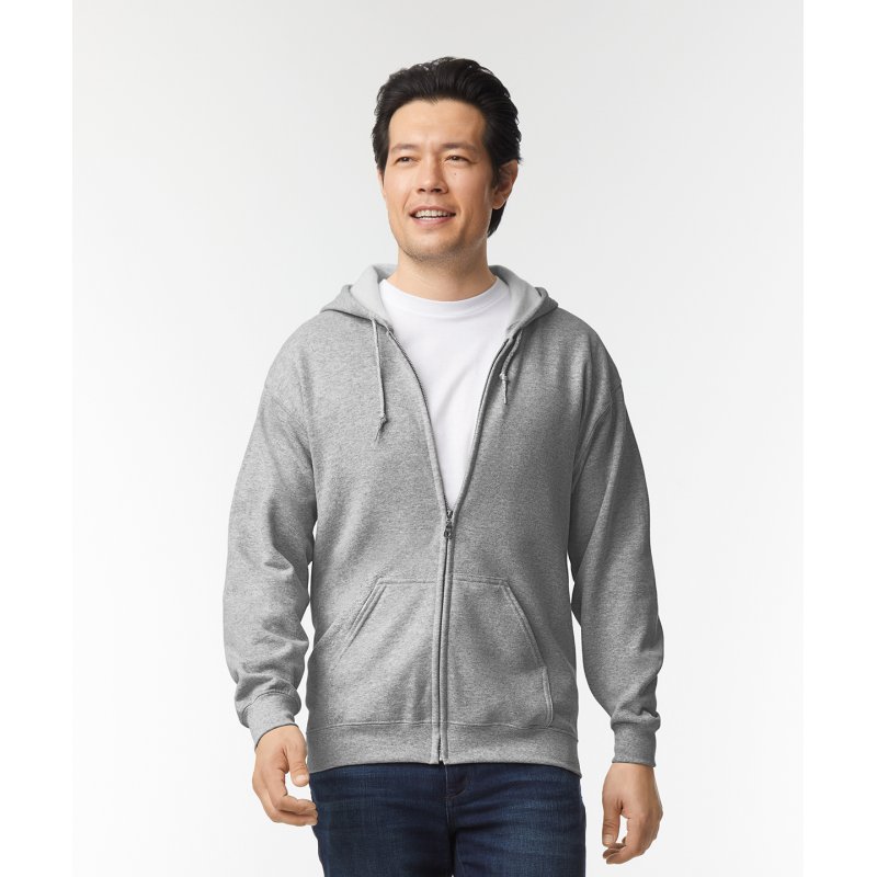 Heavy Blend Zip-Hoodie (3XL-5XL)