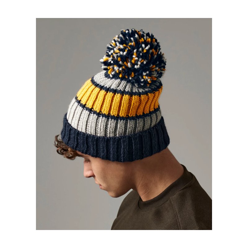 Hygge Striped Beanie