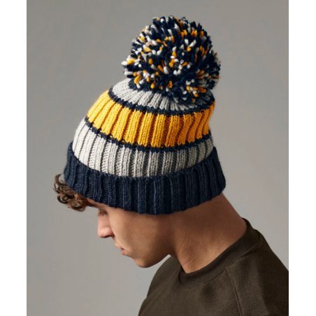 Hygge Striped Beanie