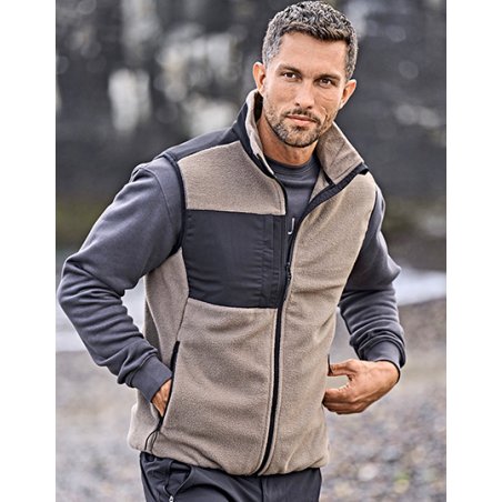 Mountain Fleeceväst med eget tryck