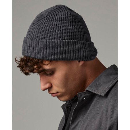 Organic Waffle Knit Beanie