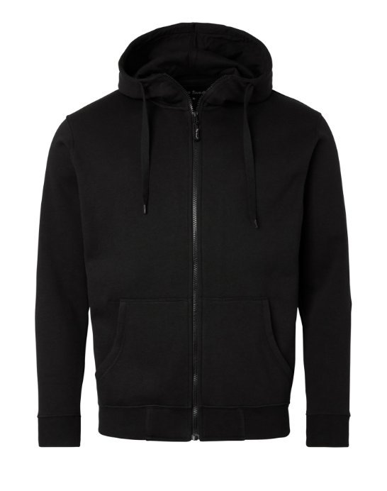 185 Sweat Zip-Hoodie - Black