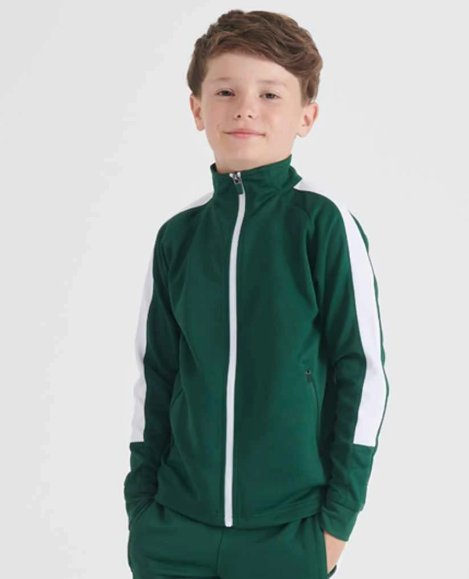 Tracksuit Top Kids med eget tryck – Finden + Hales