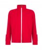Tracksuit Top Kids med eget tryck, red/white – Finden + Hales