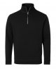 Black - 0102 Sweat Quarter Zip