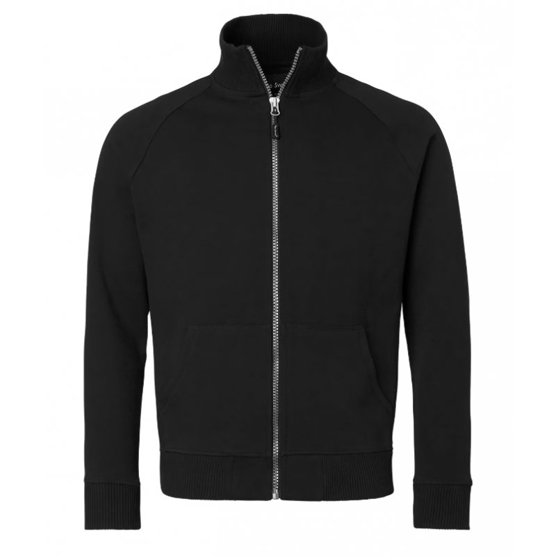 Black - 0202 Sweat Full Zip
