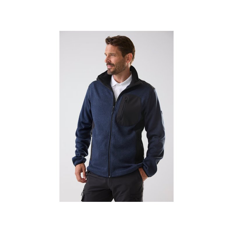 123 Fleece Stickad