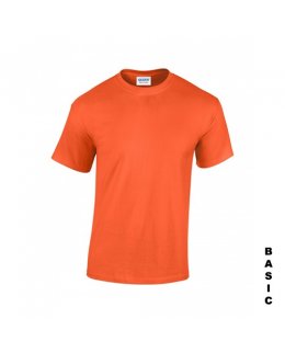 Orange T-shirt med eget tryck