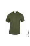 Militärgrön t-shirt med eget tryck