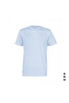 Ljusblå t-shirt med eget tryck