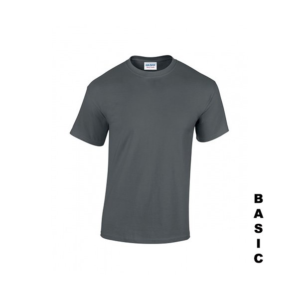 Blyertsgrå t-shirt med eget tryck