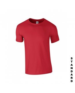 Röd t-shirt med eget tryck