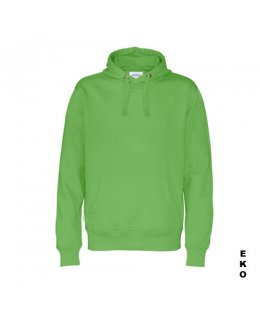 Grön hoodie med eget tryck