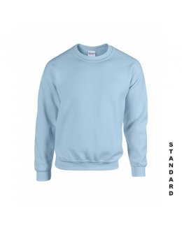 Ljusblå sweatshirt med eget tryck