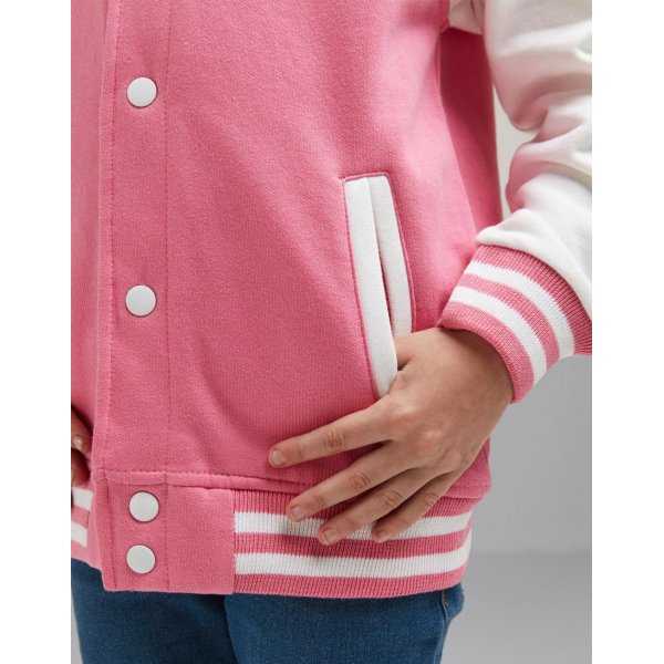 Baseballjacka barn med eget tryck