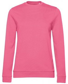 Rosa Sweatshirt Dam med eget tryck