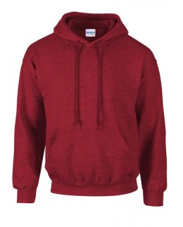 Antique Cherry Red (Heather) Standard hoodie med eget tryck