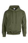 Military Green Standard hoodie med eget tryck