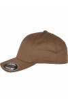 Coyote Brown flexfit-keps med egen brodyr