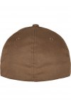 Coyote Brown flexfit-keps med egen brodyr