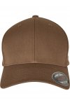 Coyote Brown flexfit-keps med egen brodyr