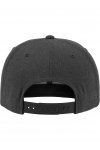 Dark Grey Snapback (Mörkgrå Underskärm) Med Egen Brodyr