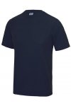 Marinblå tränings t-shirt med eget tryck