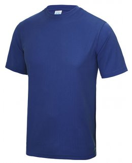 Kungsblå tränings t-shirt med eget tryck