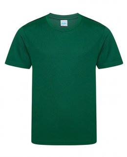 Mörkgrön Tränings T-Shirt Barn Med Eget Tryck