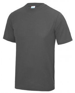 Blyertsgrå Tränings T-Shirt Barn Med Eget Tryck