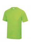 Neongrön Tränings T-Shirt Barn Med Eget Tryck