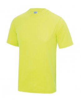 Neongul Tränings T-Shirt Barn Med Eget Tryck