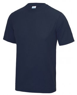 Mörkblå Tränings T-Shirt Barn Med Eget Tryck