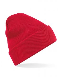 Röd Uppvikt Mössa Med Egen Brodyr