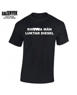 Rika män luktar diesel t-shirt