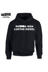 Riktiga män luktar diesel hoodie