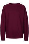 Eko Fairtrade Unisex Sweatshirt - Bordeaux Eko Fairtrade Unisex Sweatshirt - Bordeaux